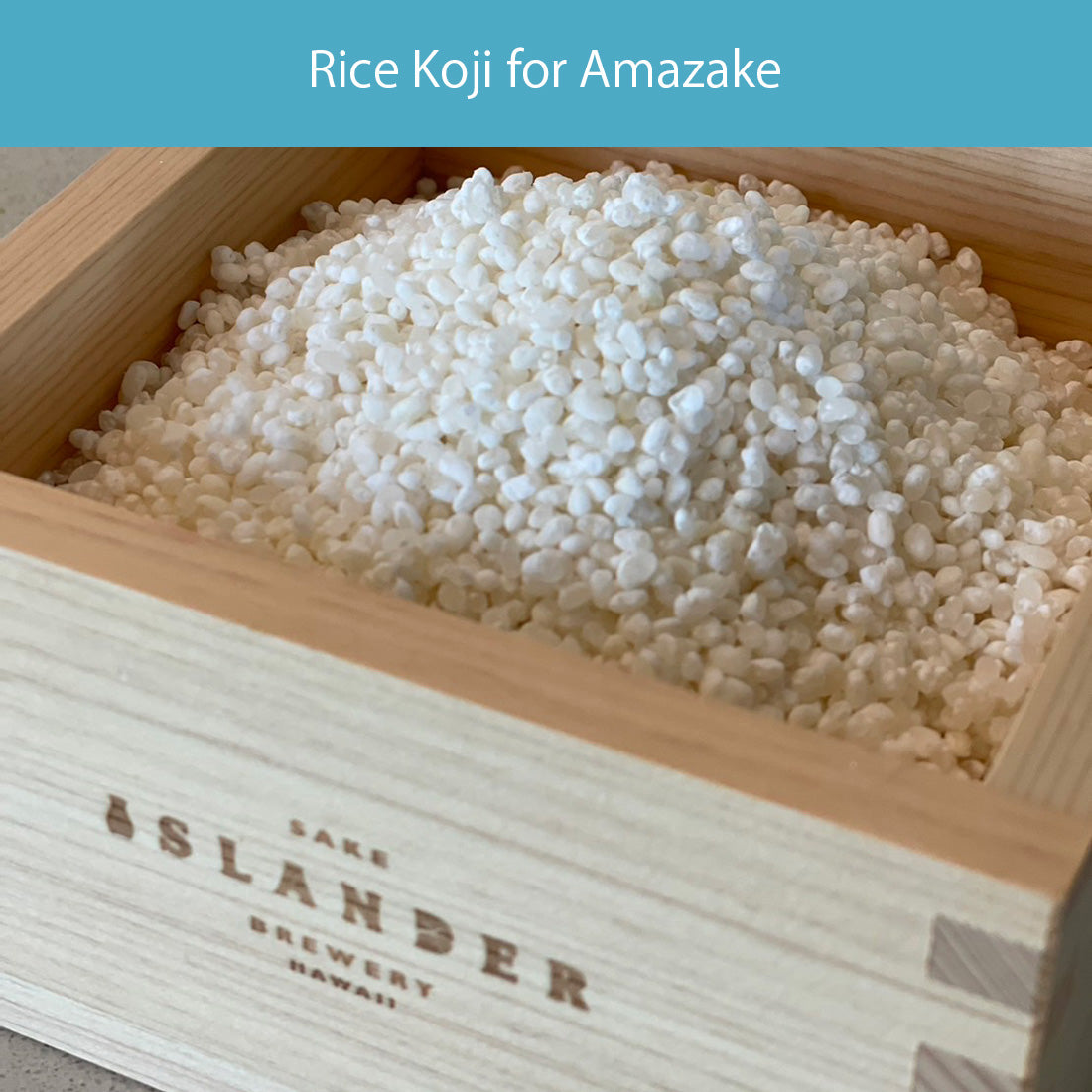 Rice Koji for Amazake – Islander Sake Brewery