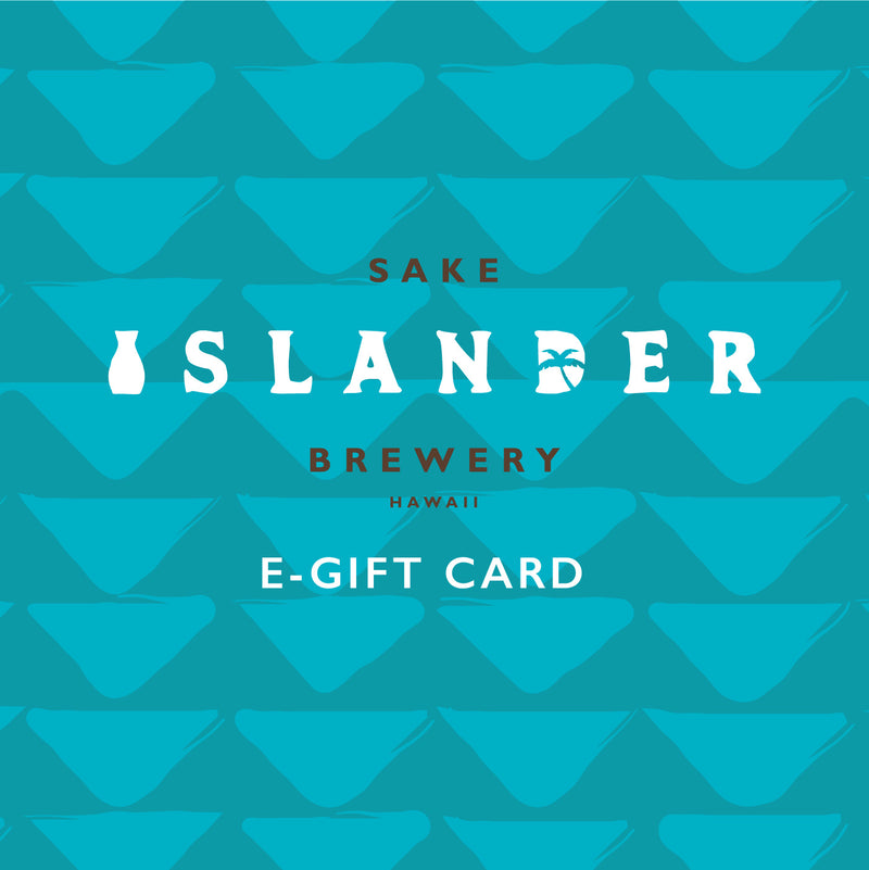 【E-Gift Card】Islander Sake Brewery E-Gift Card