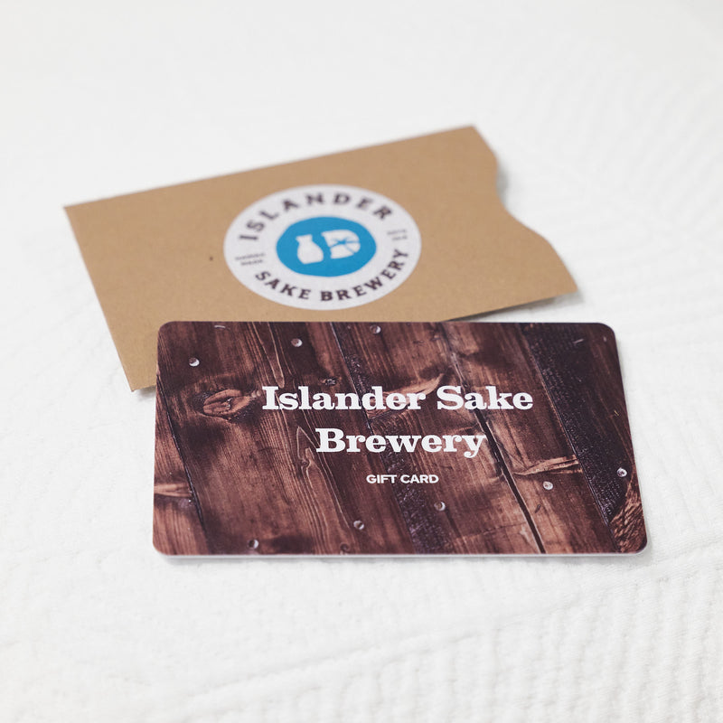 【Gift Card】Islander Sake Brewery Gift Card
